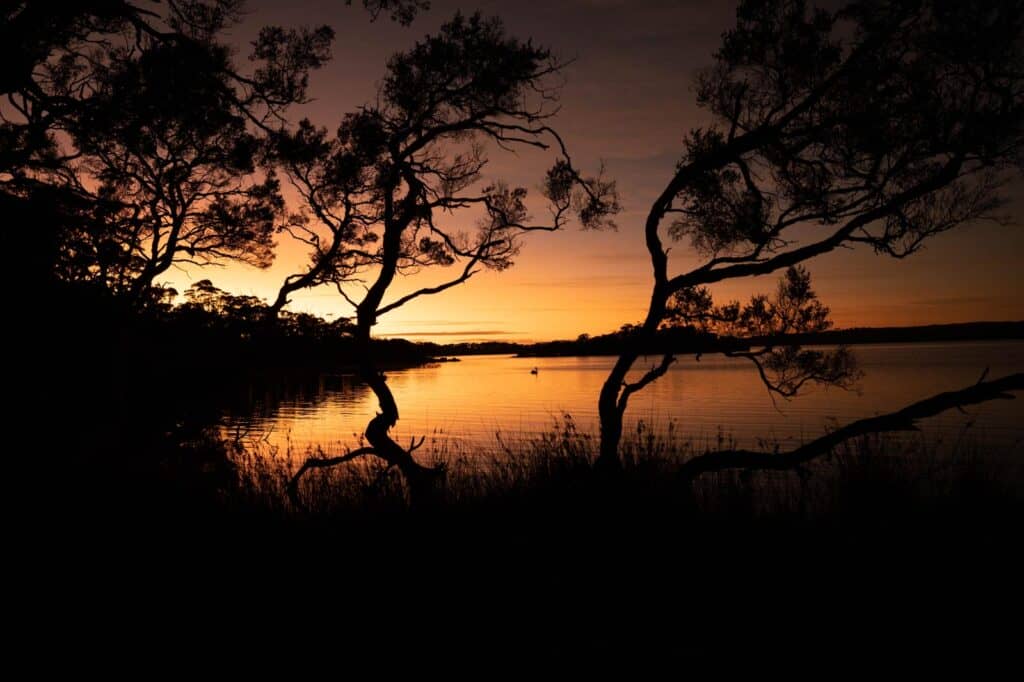 Denmark silent retreat - the cove early sunrise