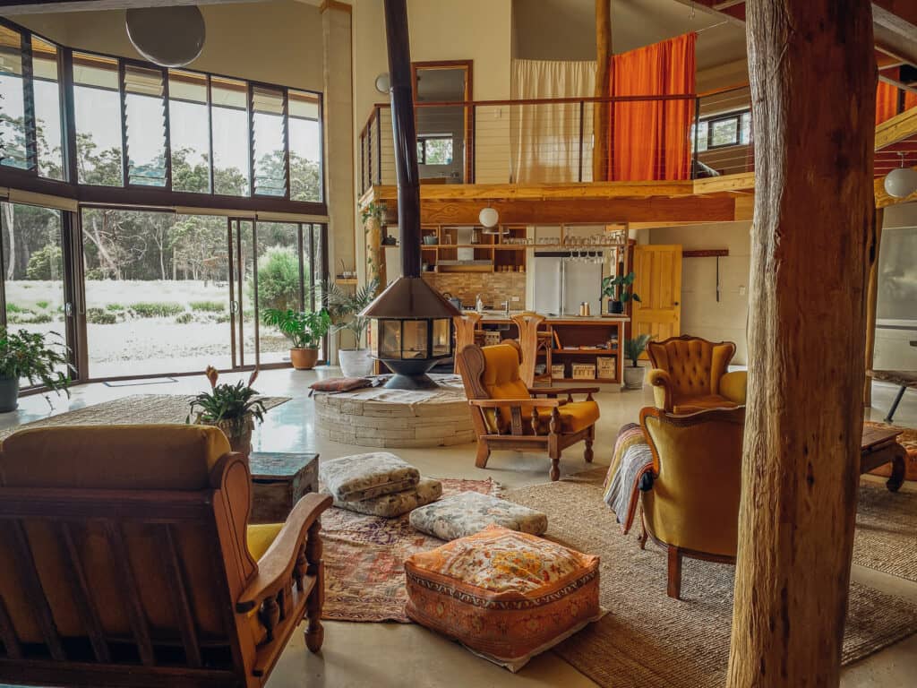 Shambala meeting house for silent retreat
